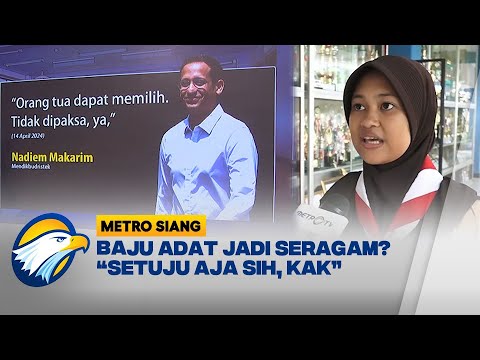 Ini Dia Pendapat Masyarakat Soal Aturan Baju Adat Jadi Seragam Sekolah