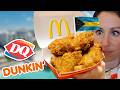 American Tries Bahamas Fast Food Ft. McDonalds, Dairy Queen, and Dunkin’ 