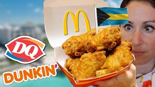 Famous American Tries Bahamas Fast Food Ft. McDonalds, Dairy Queen, and Dunkin’  Net Worth