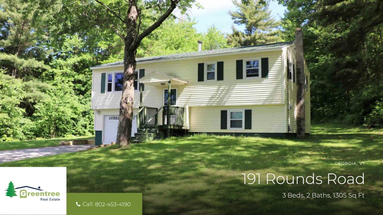 191 Rounds Road, VT MLS4798012 GreenTree VT YouTube