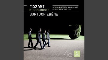 String Quartet No. 19 in C Major, Op. 10 No. 6, K. 465 "Dissonance": I. Adagio - Allegro