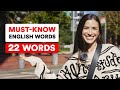 English words you must know daily life in a city