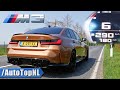 BMW M3 G80 *MANUAL* LAUNCH CONTROL 0-290 ACCELERATION & SOUND by AutoTopNL