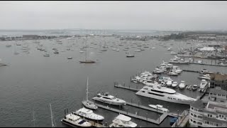 Newport, Rhode Island Drone Harbour Tour
