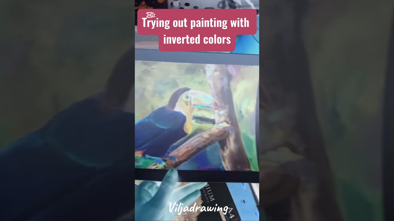 Painting in the negative 