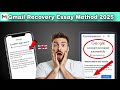 Gmail Account Recovery Without Phone &amp; Recovery Gmail 📩 | Easy Trick 2025!🔥#gmailrecovery #techhelp