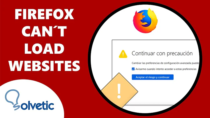 Firefox Can't Load Websites but other Browsers Can ⚠️✅ FIX 2022
