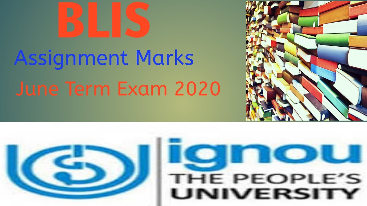 ignou assignment marks june 2020