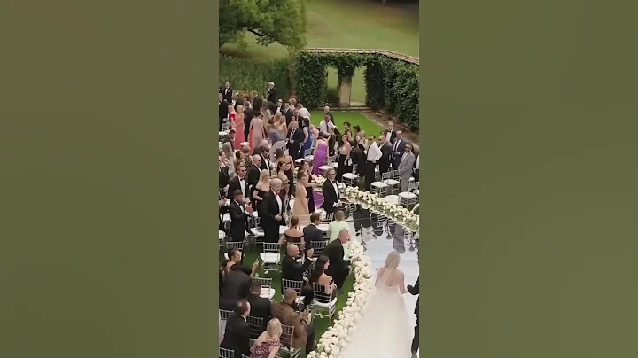 You’ve Never Seen A Wedding Aisle Like This… #weddingshorts #wedding