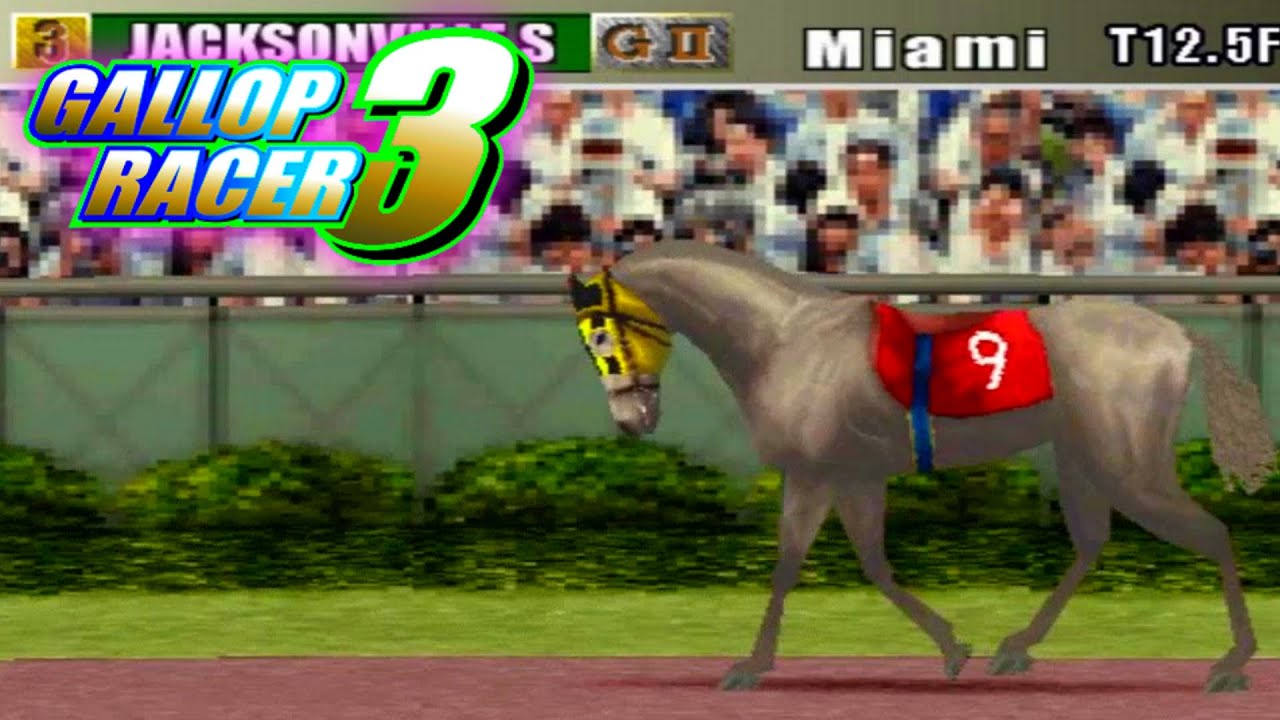 1 Of The BEST Thoroughbred Horse Racing Games EVER Gallop Racer 3 [PS1