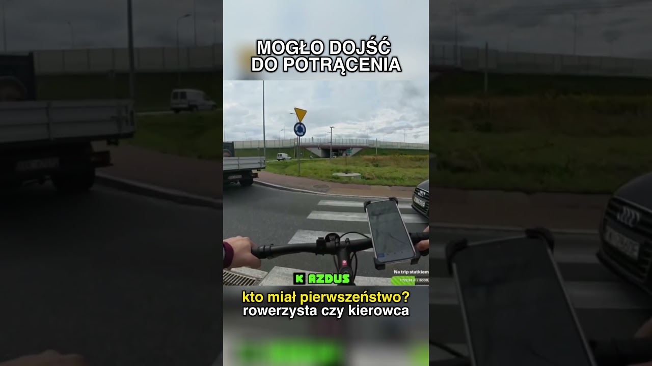stanął na pasach xd