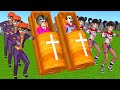 Scary Teacher 3D NickJoker vs Tani Harley Quinn Troll Haircuts Miss T and Neighbor with Coffin Dance