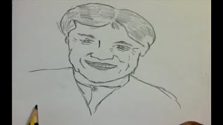 Jackie Chan drawing رسم جاكي شان