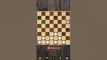 Checkers gameplay