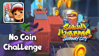 No Coin Challenge 50000 Points and 3 Hoverboards Subway Surfers Subway City 2022 screenshot 3