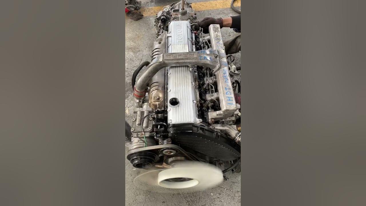JDM TOYOTA 1HDT, 1HDT, 1HDFT, 1HDFTE ENGINE VIDEO TESTING