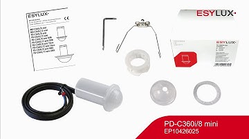 Assembly & Installation: PD-C360i/8 mini