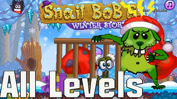 Snail BoB 6 Winter Story - Gameplay Walkthrough - All Levels