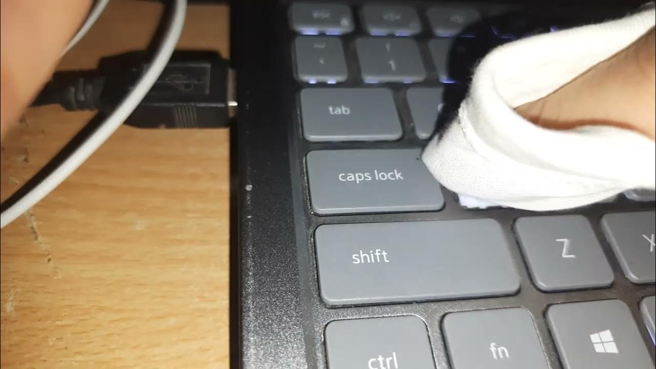 how to self repair or clean dell laptop single key YouTube