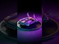 Lamborghini Countach cyberpunked on turntable