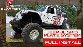 JL Wrangler Full Skid Plate Install | Engine, Transfer Case & Gas Tank Protection