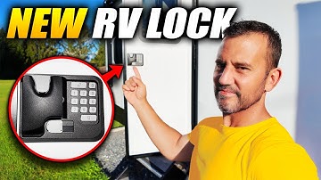 The Keyless Entry RV Door Lock With MORE Features Than The Brand Names (Installation & Review)