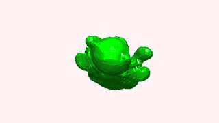 Toy bear visual hull reconstruction