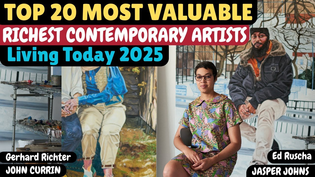 TOP 20 MOST VALUABLE AND RICHEST ARTISTS IN 2026 - YouTube