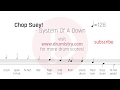 System Of A Down - Chop Suey! Drum Score