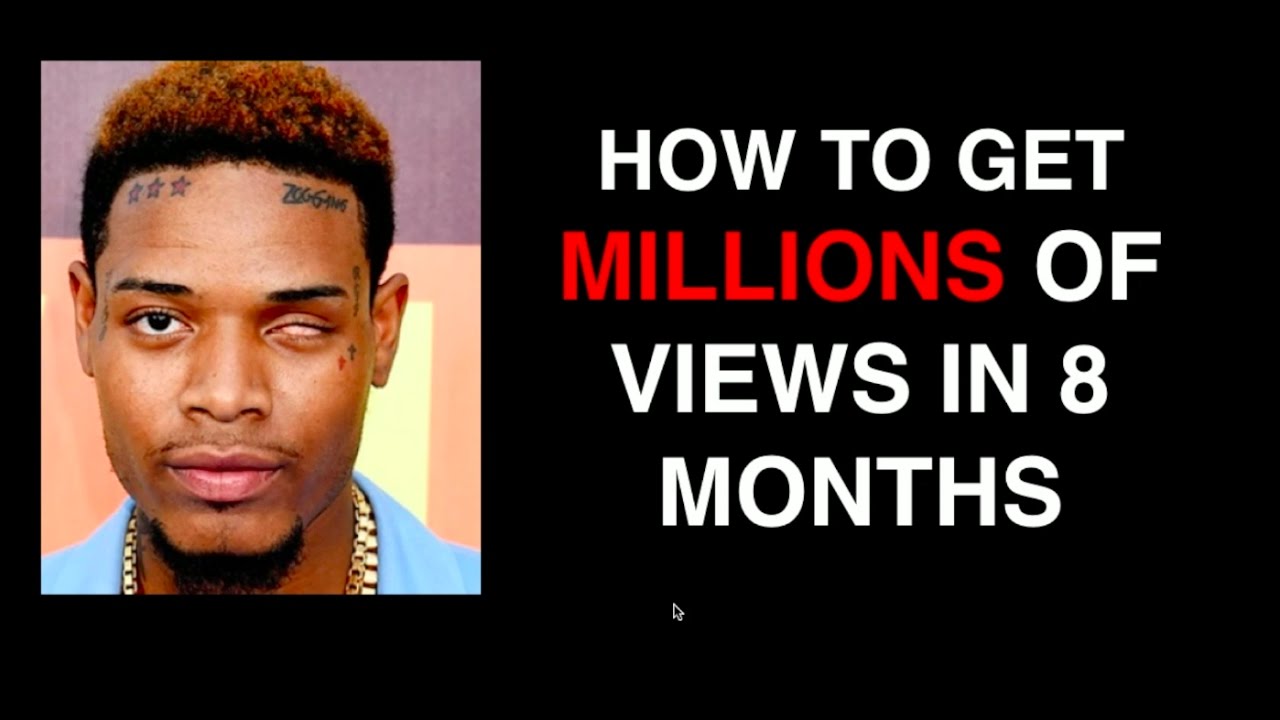 Music marketing - How Fetty Wap got millions of views in 8 months