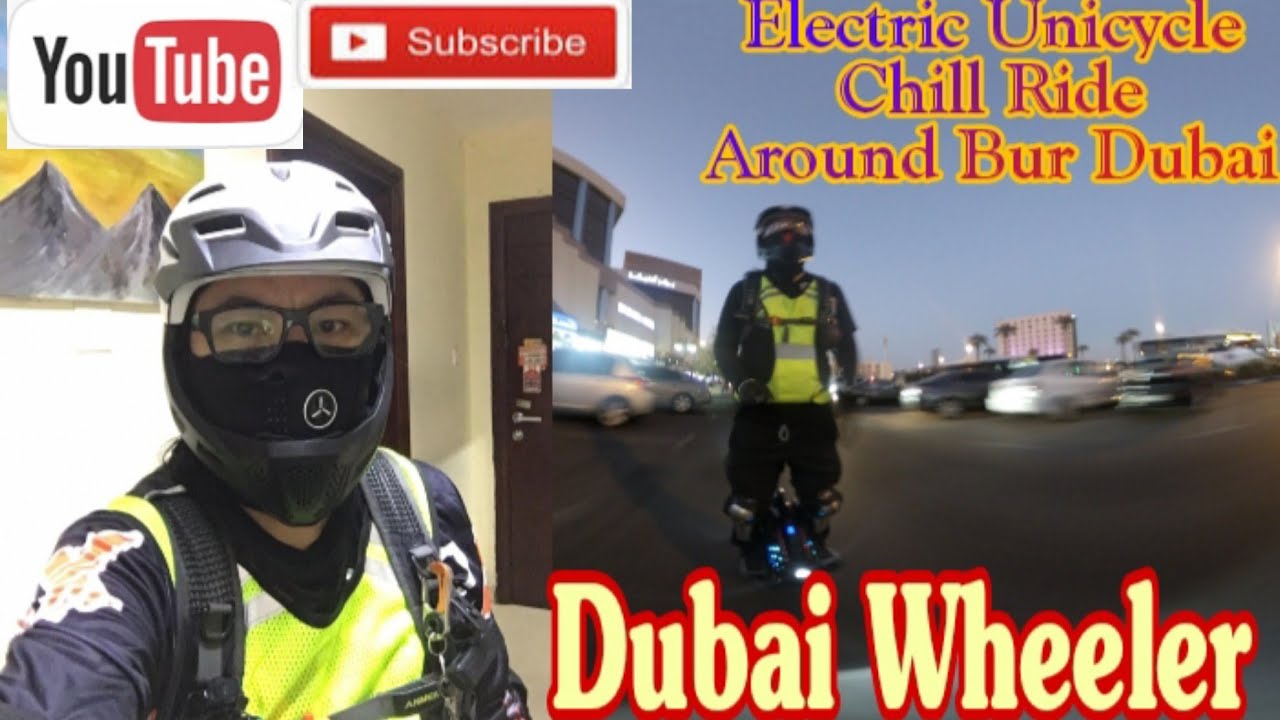 Electric Unicycle Chill Ride around Bur Dubai. YouTube