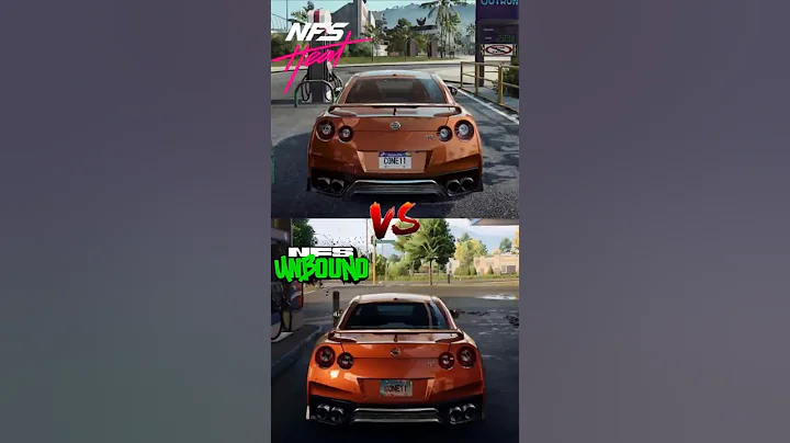 NFS HEAT or NFS UNBOUND  — Who Did the GT-R Better? 💪#nfsunbound #nfsheat #shorts #nfs