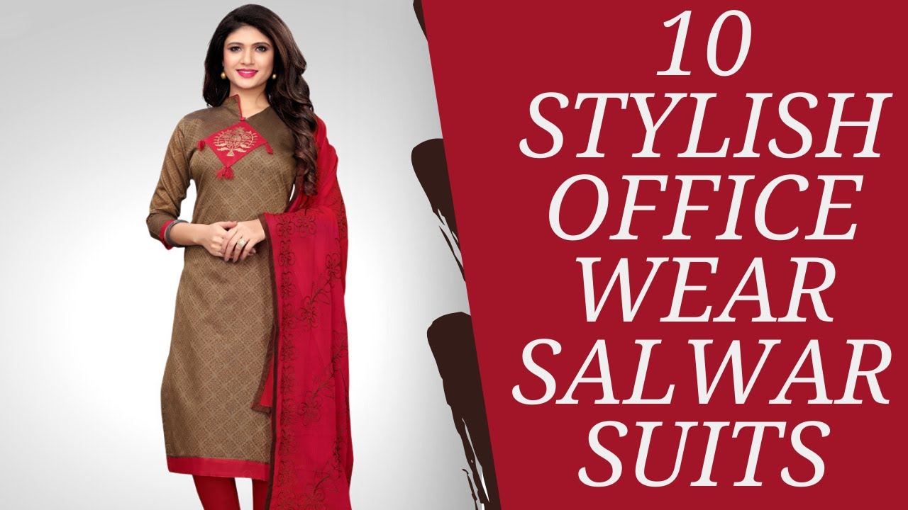 office wear salwar suits ladies