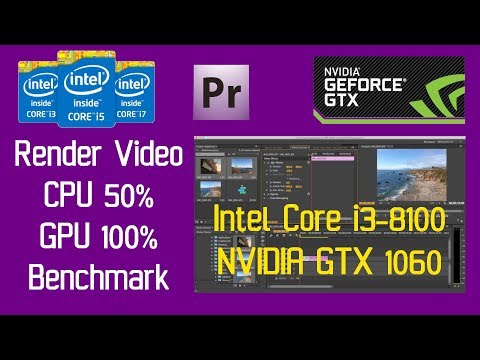 Build PC Render | Gaming Cheap: i3-8100 vs i5-8400 | GTX 1050 Ti vs GTX 1060