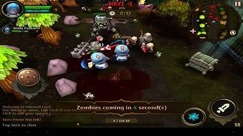 Infested Land: Zombies (Beta) - Android gameplay PlayRawNow