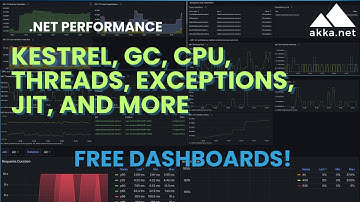 New Open Source .NET Performance Dashboards!