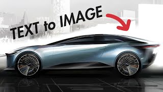 Toyota TEXT to IMAGE Car Design / Toyota Generative AI Technique for Vehicle Design