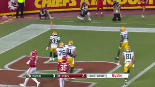 SPIN CYCLE! Tyler Goodson weaves & spins to the end zone | Packers vs. Chiefs