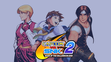 Capcom Vs SNK 2 - Sakura/King/Kyo - Arcade Playthrough - Dreamcast