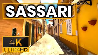 SASSARI 🇮🇹 | Sardinia - Walking Tour - 4K60fps
