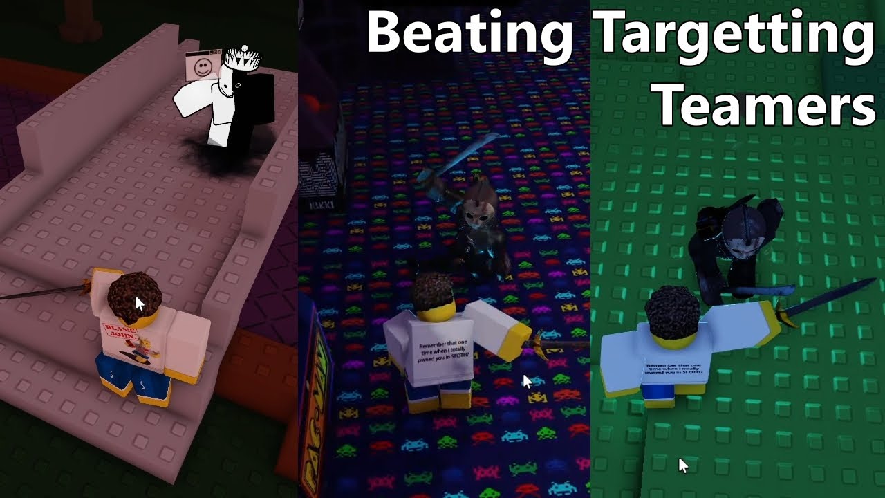 Destroying TARGETING TEAMERS as Default Shedletsky