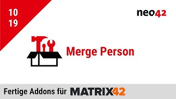 neo42 MergePerson Addon für Matrix42 ESM