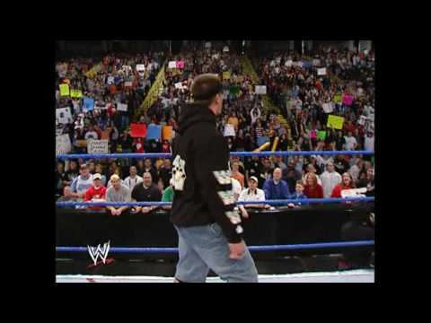 WWE John Cena Returns to Smackdown and faces Carli...