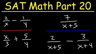 Simplifying Complex Fractions - SAT Math Part 20