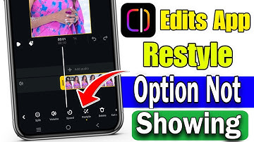 Instagram edit app restyle option not showing 2025 | Edits app restyle option not showing