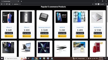Ecommerce website using Angular  REST API | Product view page | Product detail page| Part-1