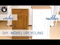 DIY - Möbel Upcycling | mit Kreidefarbe streichen | Holz ölen | Lack entfernen Tipps &Tricks