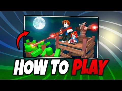 BEGINNER GUIDE in SURVIVE ZOMBIE ARENA Roblox - How to Play and Win Fast thumbnail