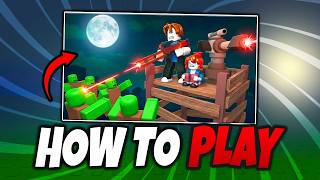 BEGINNER GUIDE in SURVIVE ZOMBIE ARENA Roblox - How to Play and Win Fast screenshot 3