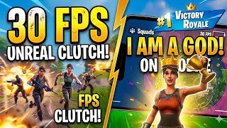 Can I Win Fortnite Reload Match on a Toaster? (30 FPS Mobile Win) 🍞💨